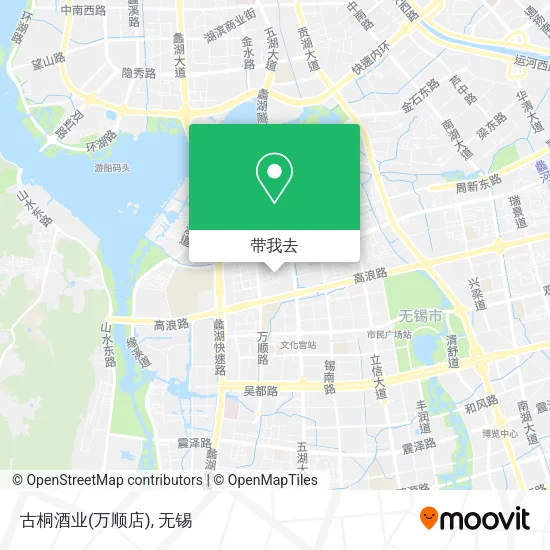 古桐酒业(万顺店)地图