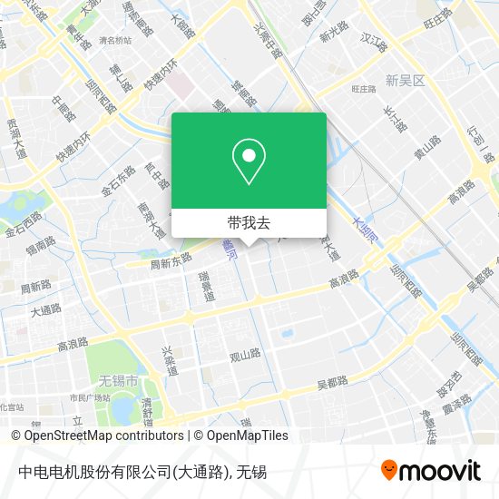 中电电机股份有限公司(大通路)地图