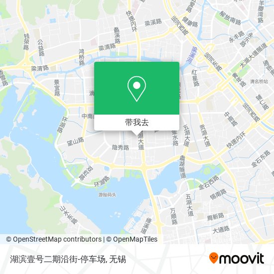 湖滨壹号二期沿街-停车场地图
