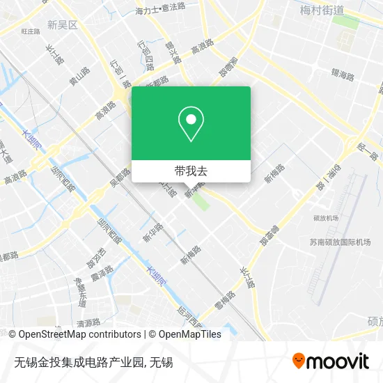无锡金投集成电路产业园地图