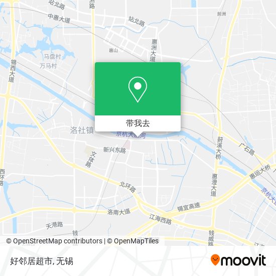 好邻居超市地图