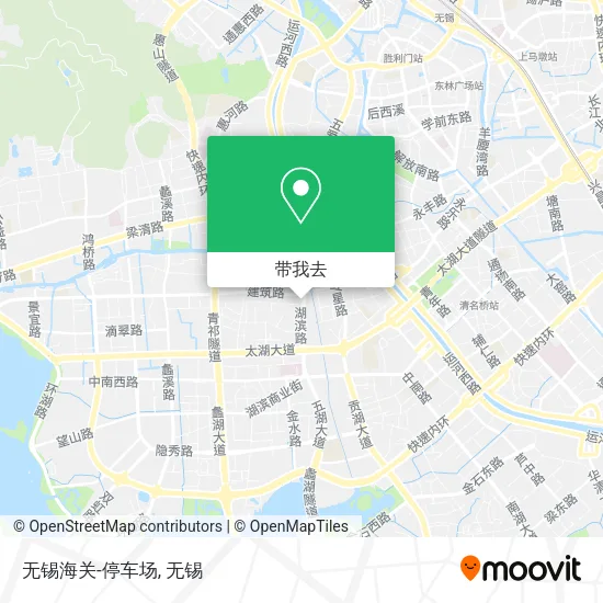 无锡海关-停车场地图
