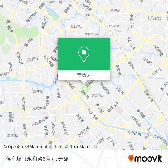 停车场（永和路6号）地图