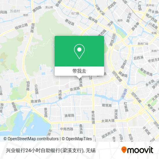 兴业银行24小时自助银行(梁溪支行)地图