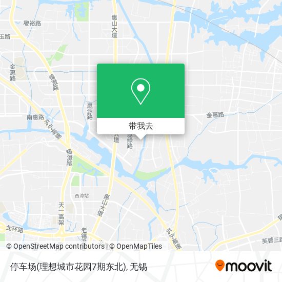 停车场(理想城市花园7期东北)地图