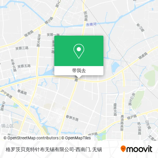 格罗茨贝克特针布无锡有限公司-西南门地图