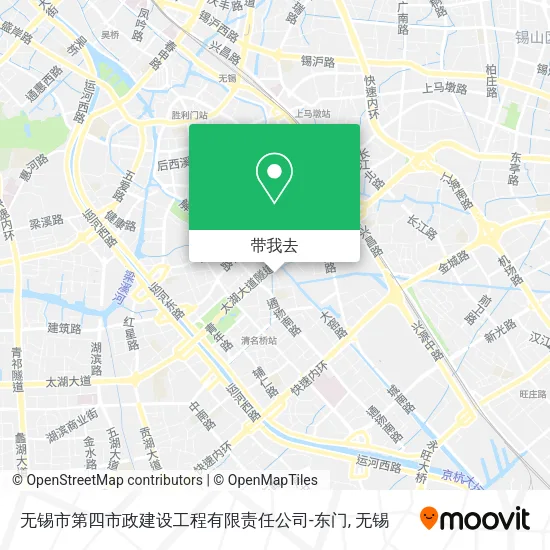 无锡市第四市政建设工程有限责任公司-东门地图