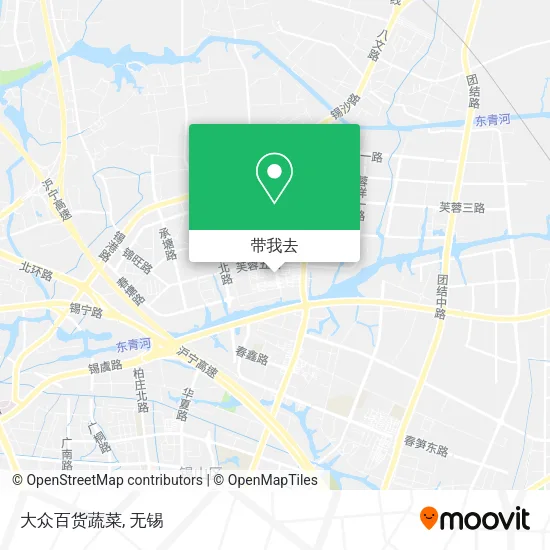 大众百货蔬菜地图