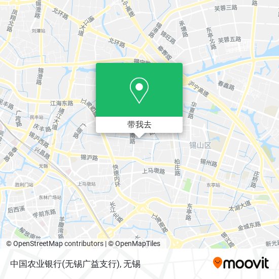 中国农业银行(无锡广益支行)地图