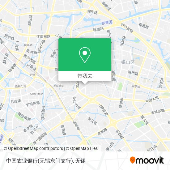 中国农业银行(无锡东门支行)地图