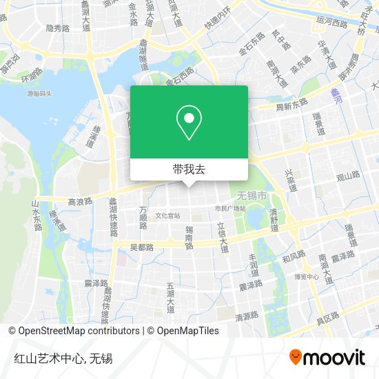 红山艺术中心地图