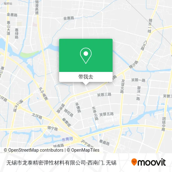 无锡市龙泰精密弹性材料有限公司-西南门地图