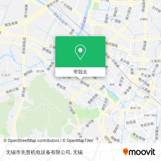 无锡市先普机电设备有限公司地图