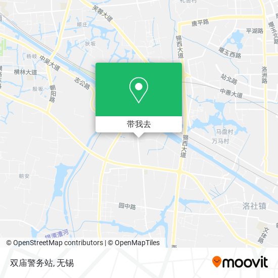 双庙警务站地图