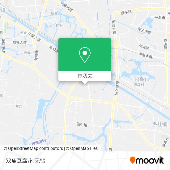 双庙豆腐花地图