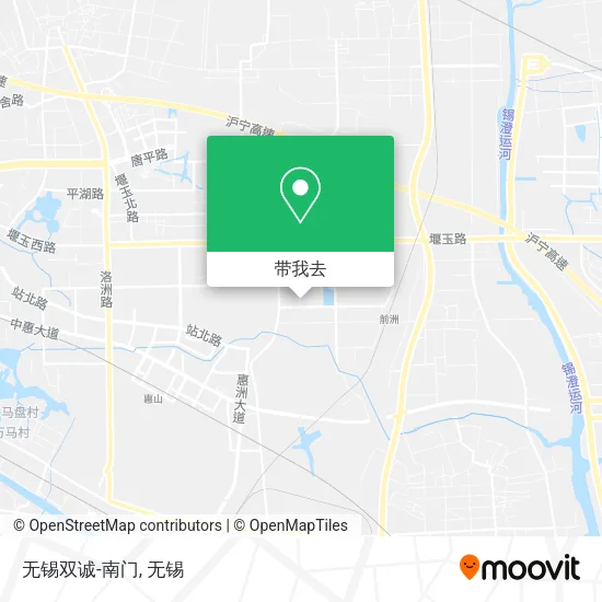 无锡双诚-南门地图