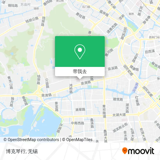 博克琴行地图