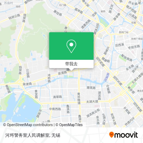 河埒警务室人民调解室地图