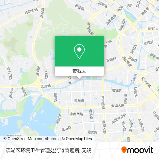 滨湖区环境卫生管理处河道管理所地图