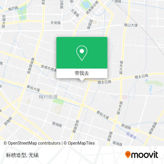 标榜造型地图