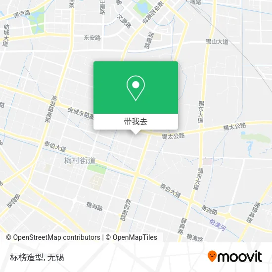 标榜造型地图