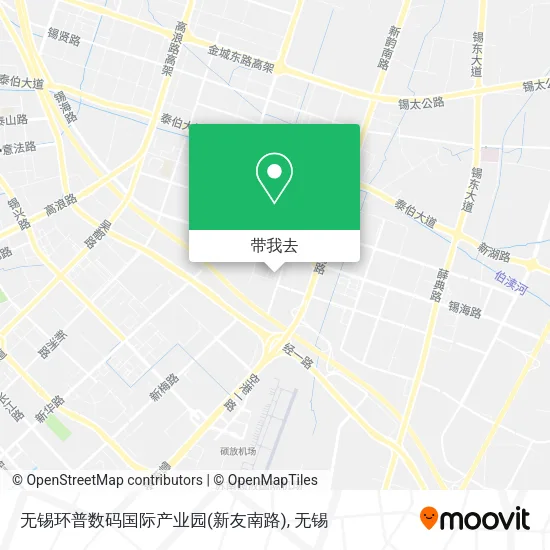 无锡环普数码国际产业园(新友南路)地图