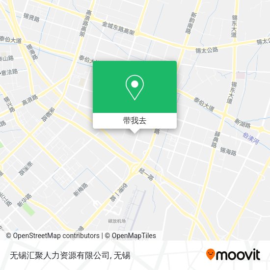 无锡汇聚人力资源有限公司地图