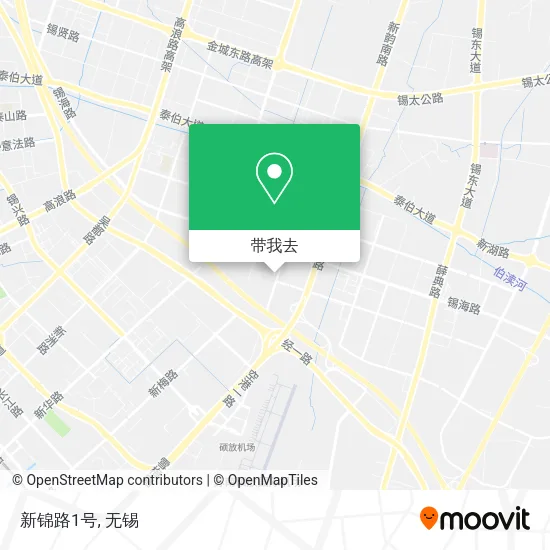 新锦路1号地图