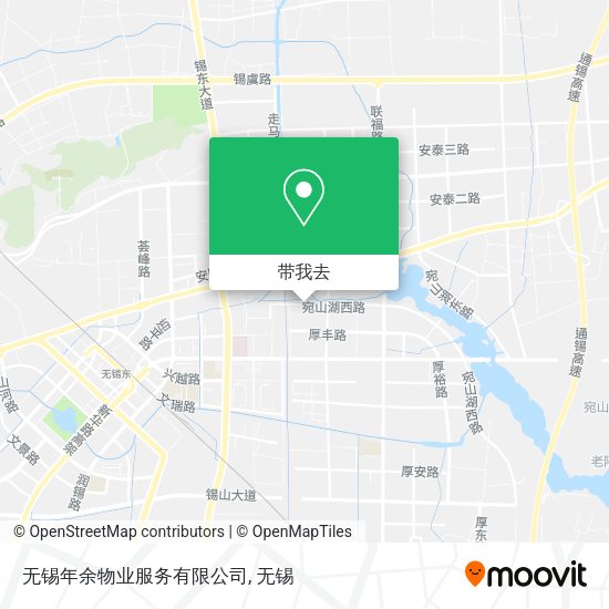 无锡年余物业服务有限公司地图
