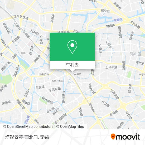 塔影景苑-西北门地图