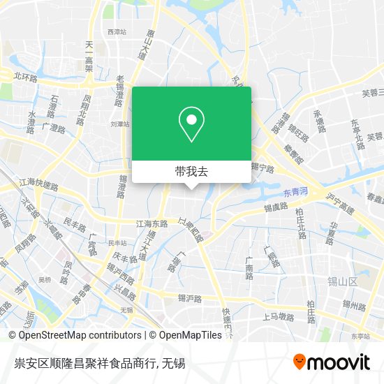 祟安区顺隆昌聚祥食品商行地图