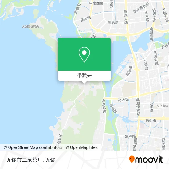 无锡市二泉茶厂地图