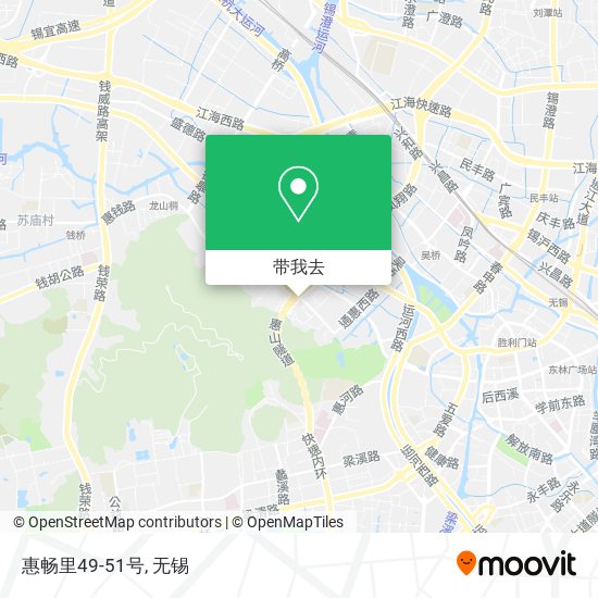 惠畅里49-51号地图