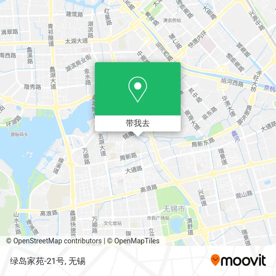 绿岛家苑-21号地图