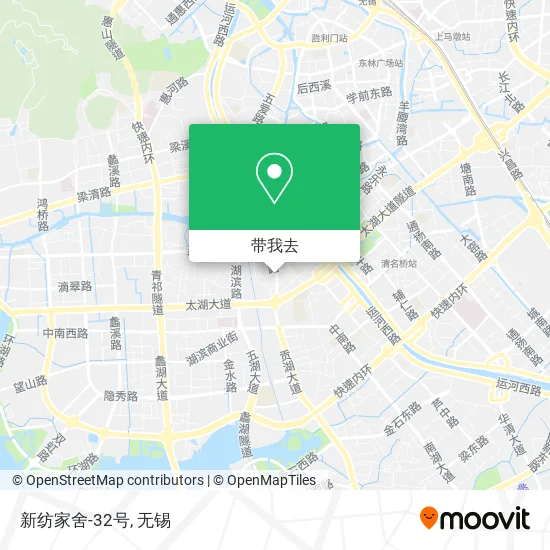 新纺家舍-32号地图