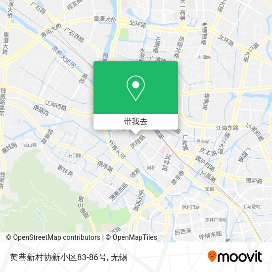 黄巷新村协新小区83-86号地图