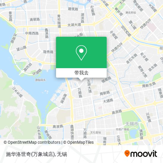 施华洛世奇(万象城店)地图