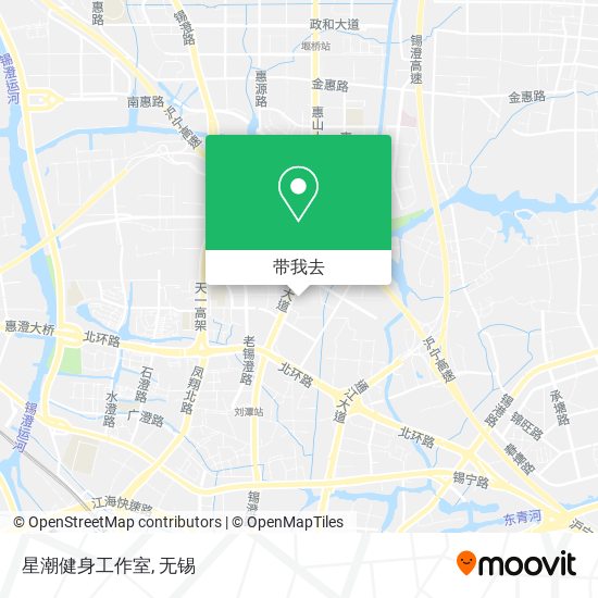 星潮健身工作室地图
