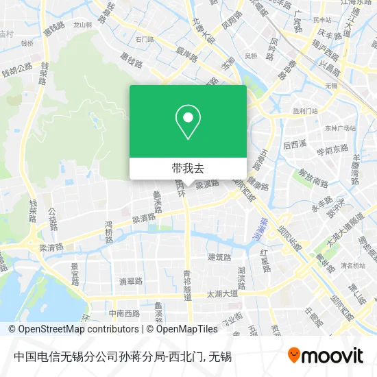 中国电信无锡分公司孙蒋分局-西北门地图