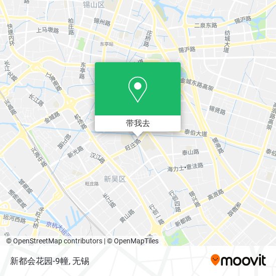 新都会花园-9幢地图