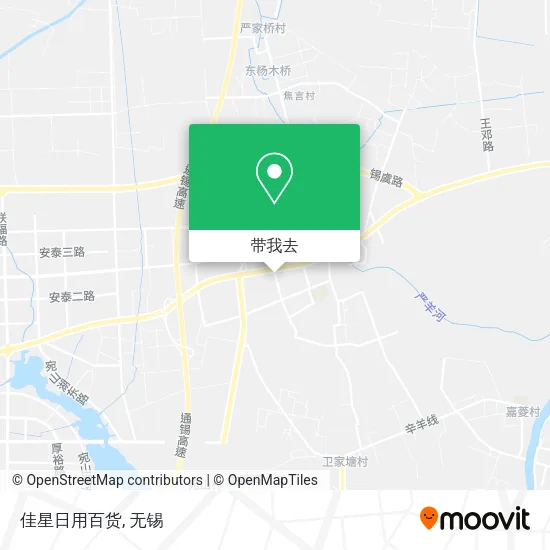 佳星日用百货地图