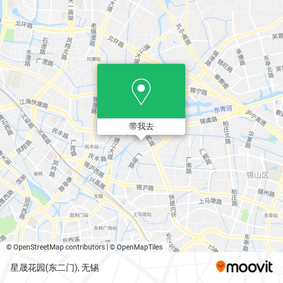 星晟花园(东二门)地图
