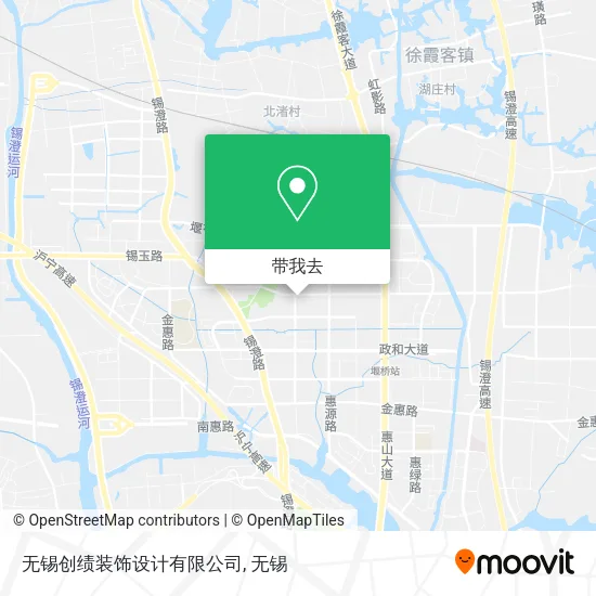 无锡创绩装饰设计有限公司地图