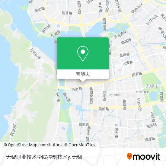 无锡职业技术学院控制技术y地图