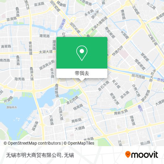 无锡市明大商贸有限公司地图