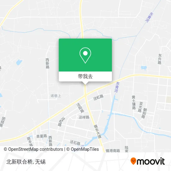 北新联合桥地图