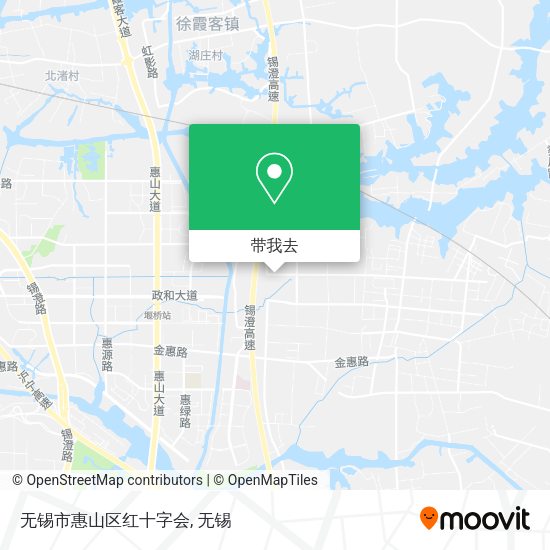 无锡市惠山区红十字会地图