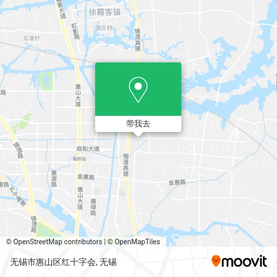 无锡市惠山区红十字会地图