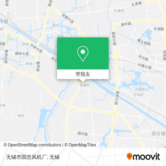 无锡市国忠风机厂地图