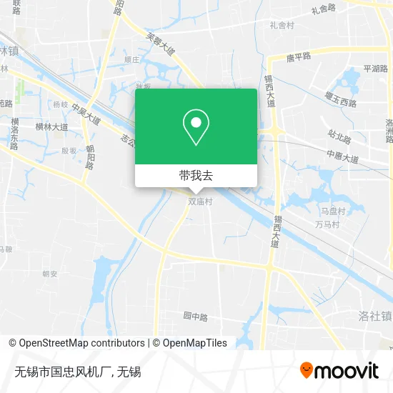 无锡市国忠风机厂地图